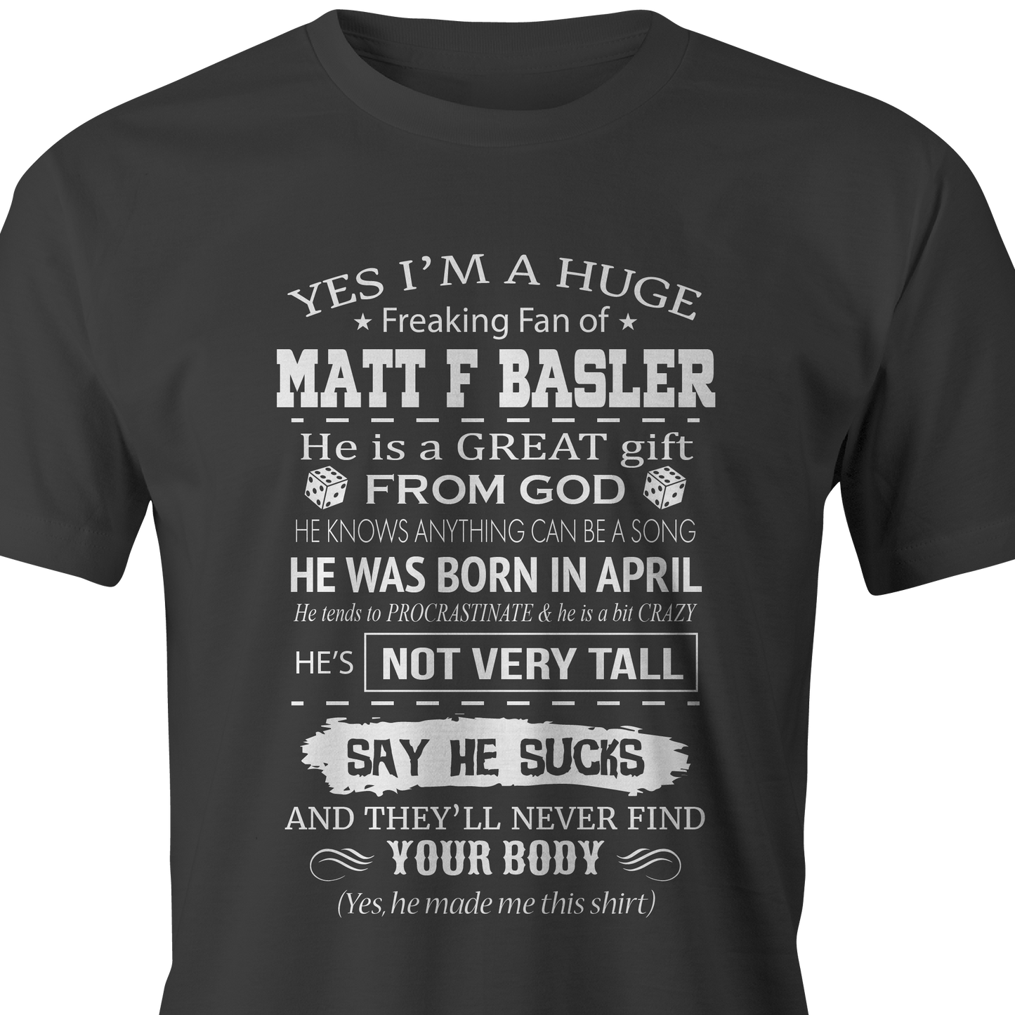 Oddly Specific MFB Shirt